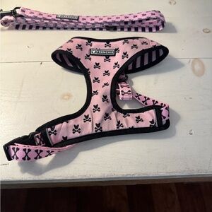FRENCHIE BULLDOG matching harness and leash